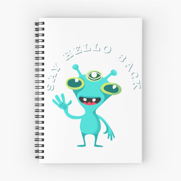 Item preview, Say hello  designed and sold by Alien51_Playground.