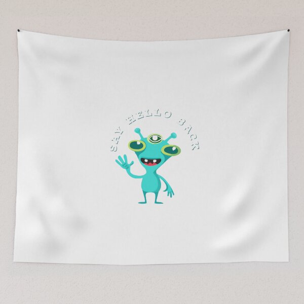 Item preview, Say hello  designed and sold by Alien51_Playground.