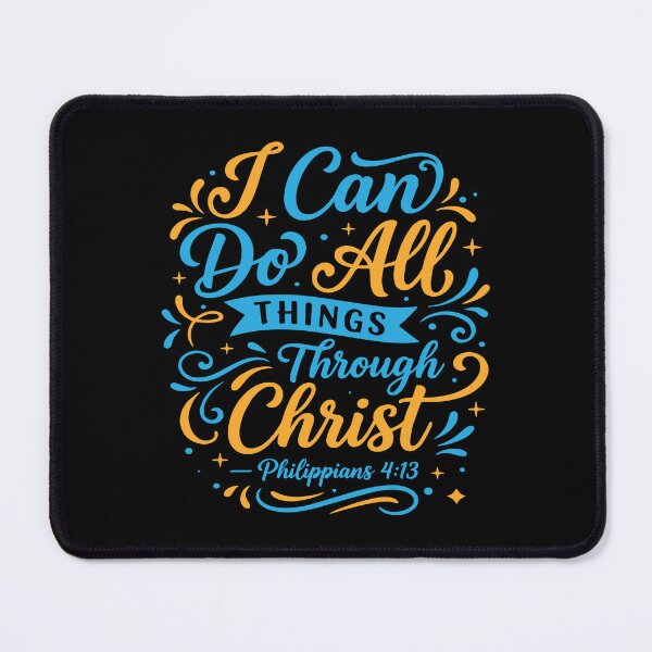 Item preview, I Can Do All Things Through Christ Who Strengthens Me designed and sold by Verse & Vibes.