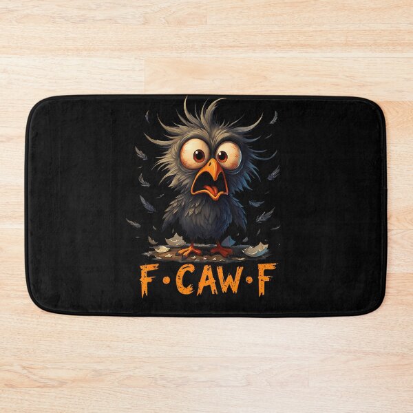 Item preview, F-Caw-F Black Crow Black Bird Funny Crow F-Caw-F Men Women designed and sold by Juansustait.