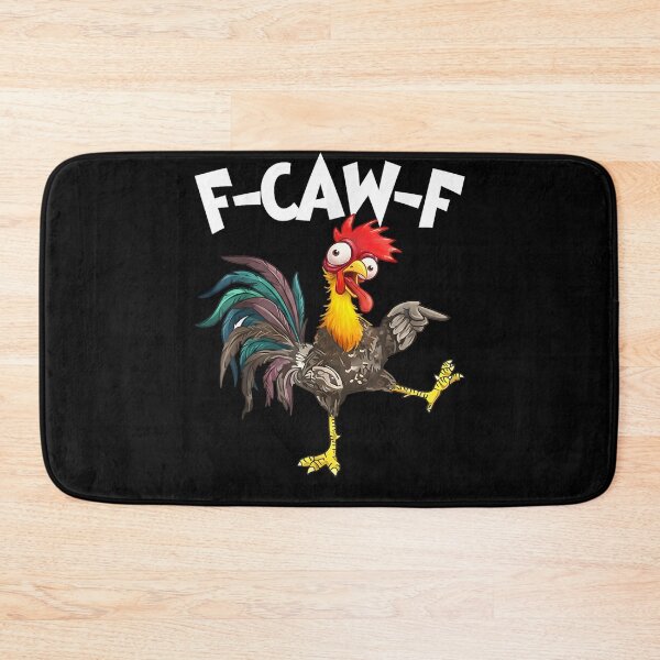 Item preview, Funny F-Awk-F Chicken F-Caw-F Rooster Pun Retro designed and sold by Juansustait.