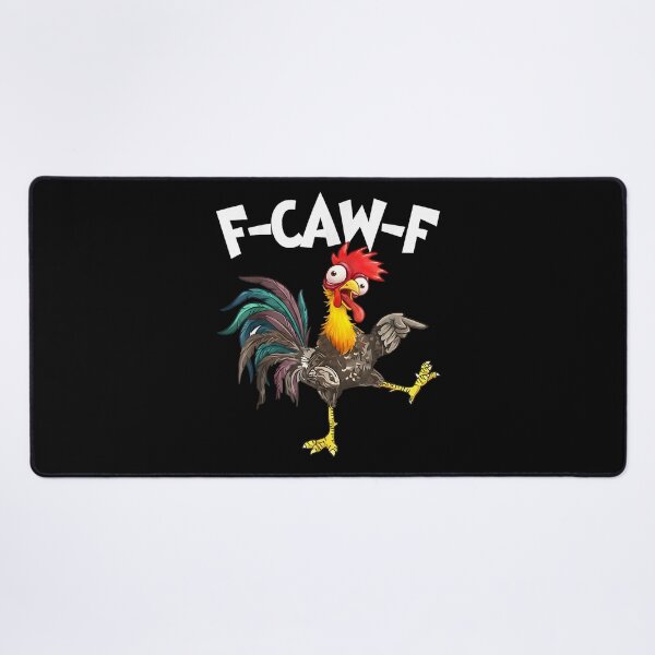 Item preview, Funny F-Awk-F Chicken F-Caw-F Rooster Pun Retro designed and sold by Juansustait.