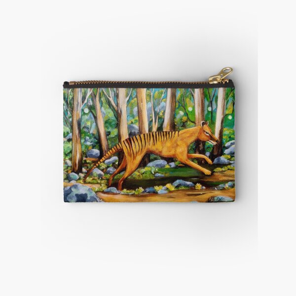 Item preview, Thylacine running under the Moon designed and sold by DreadedRaven.