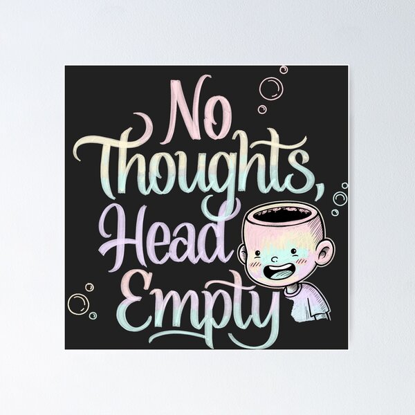 Item preview, Blank Mind designed and sold by OjingO.