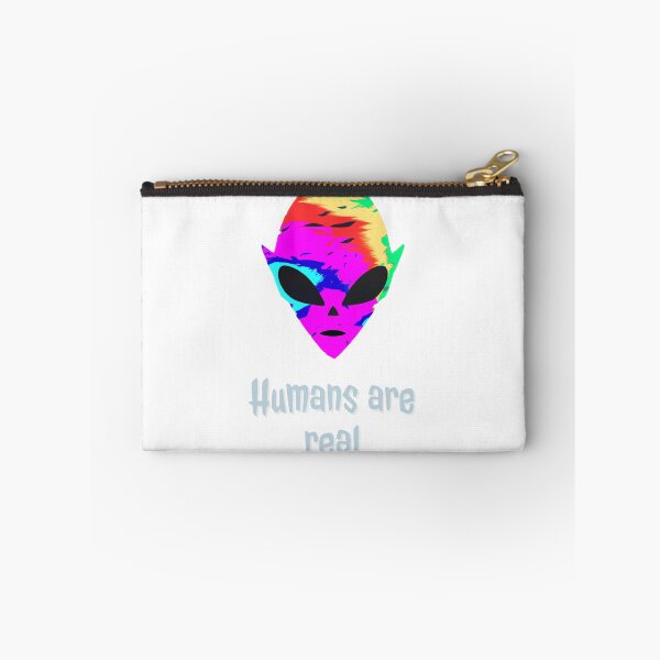 Item preview, Humans Are Real – Rainbow Alien Pride Holographic  designed and sold by Alien51_Playground.