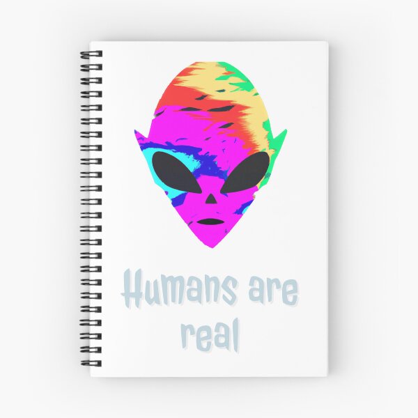 Item preview, Humans Are Real – Rainbow Alien Pride Holographic  designed and sold by Alien51_Playground.