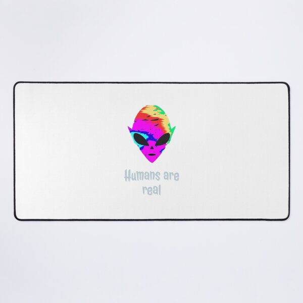 Item preview, Humans Are Real – Rainbow Alien Pride Holographic  designed and sold by Alien51_Playground.