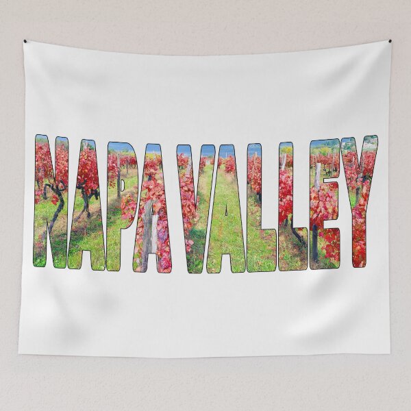 Item preview, NAPA VALLEY -  Northern California Wine Vines in Vineyard Hills designed and sold by Adam Gormley.