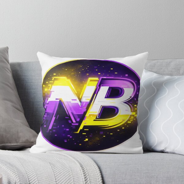 Item preview, "NB Glitch: Non-Binary Pride Emblem" designed and sold by rainbowgremlin.