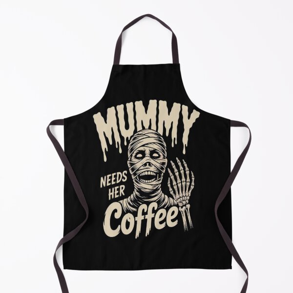 Item preview, Mummy Needs Her Coffee, Mom Halloween designed and sold by TeamLequid.