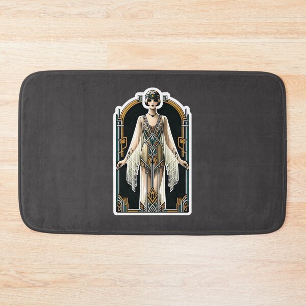 Item preview, Art Deco Flapper Pinup Roaring Twenties Glamour Print designed and sold by PinUpPizzazz.