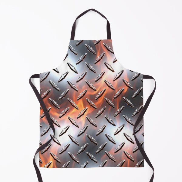 Item preview, Forged Tread: 4-Way Industrial Steel PHONE CASE (CHROME AND FIRE) designed and sold by CleverCulture.