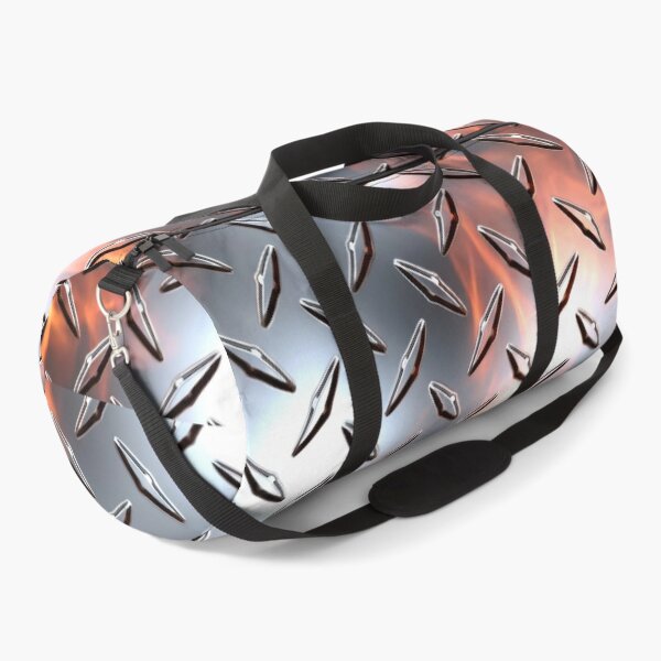 Item preview, Forged Tread: 4-Way Industrial Steel PHONE CASE (CHROME AND FIRE)  designed and sold by CleverCulture.