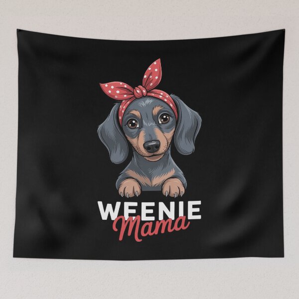 Item preview, Weenie Mama Funny Dachshund Lover Weiner Dog designed and sold by JonathalIngham.