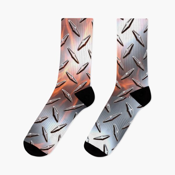 Item preview, Forged Tread: 4-Way Industrial Steel PHONE CASE (CHROME AND FIRE)  designed and sold by CleverCulture.