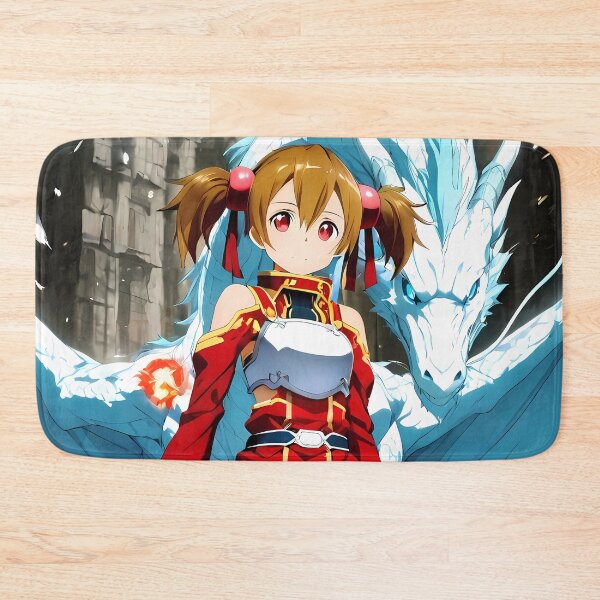 Item preview, Silica Sword Art Online Anime Dragon Fantasy Guardian designed and sold by TorbenKuhano.