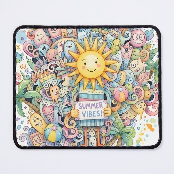 Item preview, Summer Vibes Cute Fantasy Illustration designed and sold by Art Lab Society.