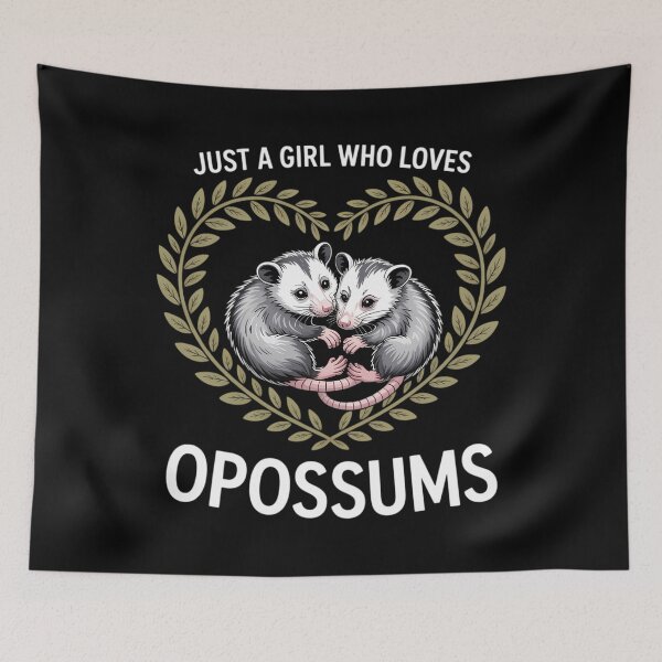 Item preview, Just Girl Who Loves Opossums I Love Possums Wild Animal designed and sold by JonathalIngham.