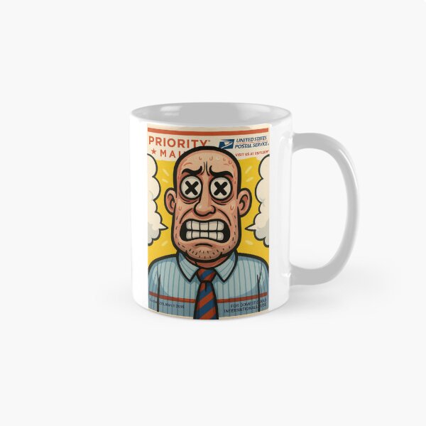 Item preview, Frustrated Man (Enhanced) designed and sold by 4chewnahdoe.