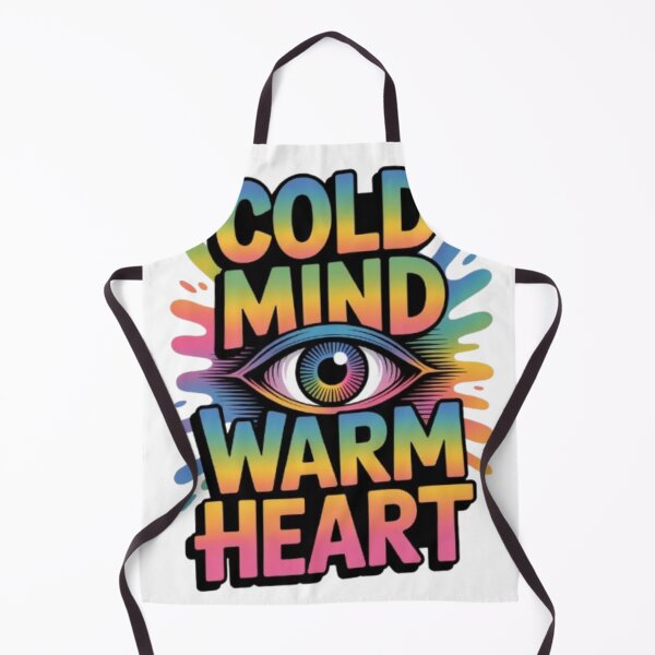 Item preview, Cold Mind, Warm Heart — Calm Thinking, Real Care designed and sold by NewUSShop.