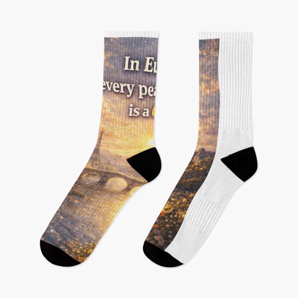 Item preview, In Europe, Every Sunny Break Is a Gift designed and sold by NomadUSArt.