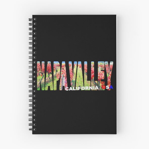 Item preview, NAPA VALLEY California USA - Wine Autumn Fall Vines in Vineyard designed and sold by Adam Gormley.