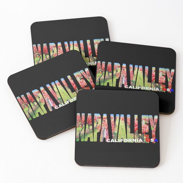 Item preview, NAPA VALLEY California USA - Wine Autumn Fall Vines in Vineyard designed and sold by Adam Gormley.