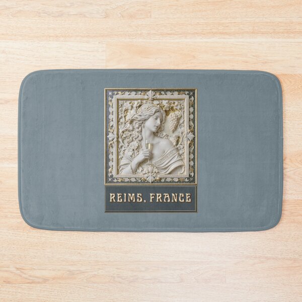 Item preview, Reims, France – Art Nouveau Champagne Allegory designed and sold by FrancophileFun.