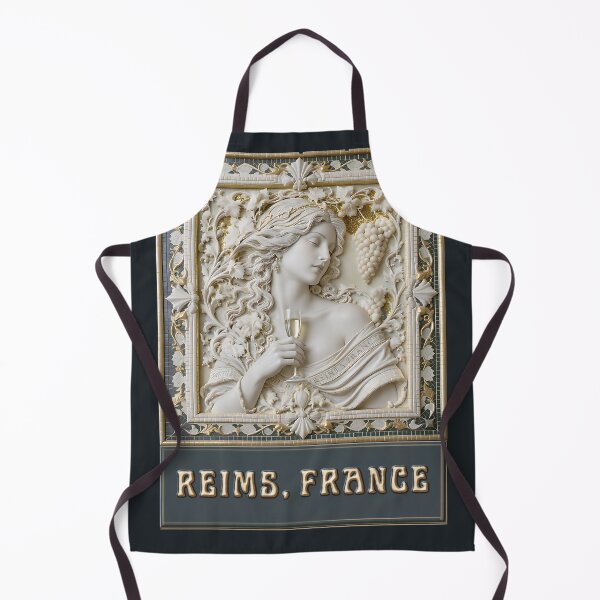 Item preview, Reims, France – Art Nouveau Champagne Allegory designed and sold by FrancophileFun.