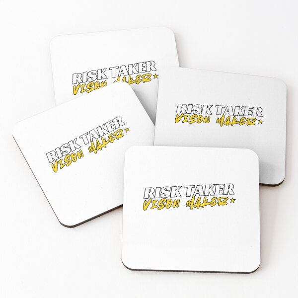 Item preview, Risk Taker Vision Maker | Motivational Quote Design designed and sold by Adappai.