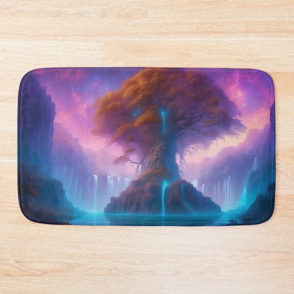 Item preview, Surreal Waterfall Island Dream designed and sold by Glitchart66.