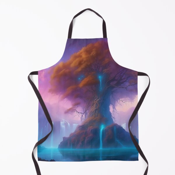 Item preview, Surreal Waterfall Island Dream designed and sold by Glitchart66.