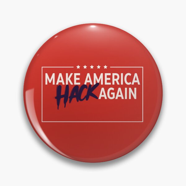 Artikelvorschau, „Make America Hack Again“-Aufkleber – Hacker-Cybersicherheit entworfen und verkauft von ShiftStudios.