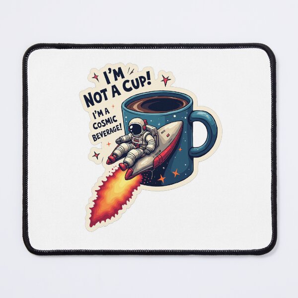 Item preview, Cosmic Astronaut Rocket - Neo Traditional Humor designed and sold by SpektroDesign.