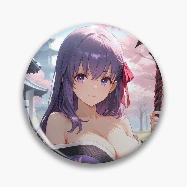 Item preview, Sakura Matou Cherry Blossom Shrine Fate Stay Night Anime Girl Waifu designed and sold by TorbenKuhano.