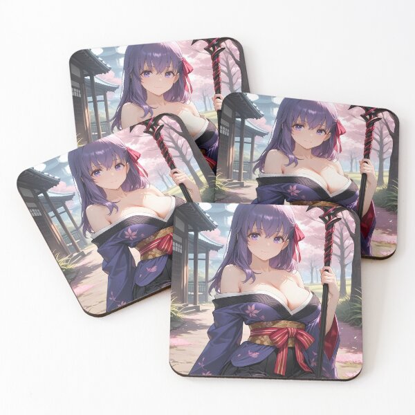 Item preview, Sakura Matou Cherry Blossom Shrine Fate Stay Night Anime Girl Waifu designed and sold by TorbenKuhano.