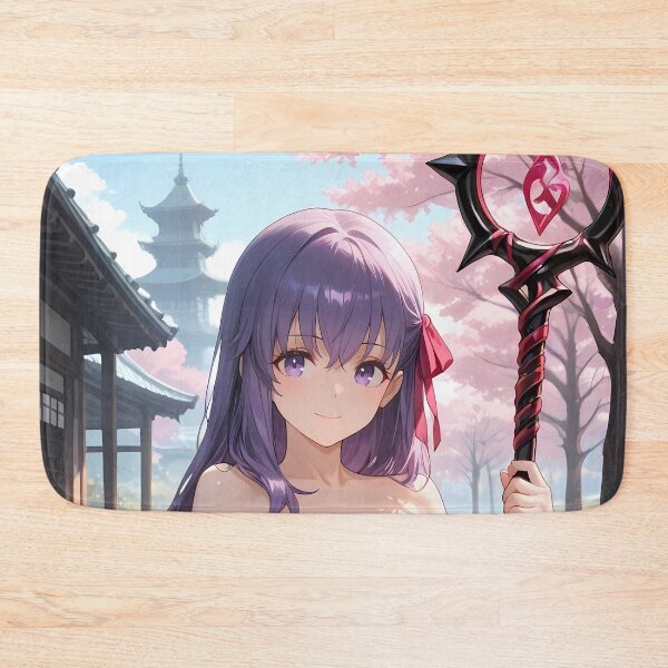 Item preview, Sakura Matou Cherry Blossom Shrine Fate Stay Night Anime Girl Waifu designed and sold by TorbenKuhano.