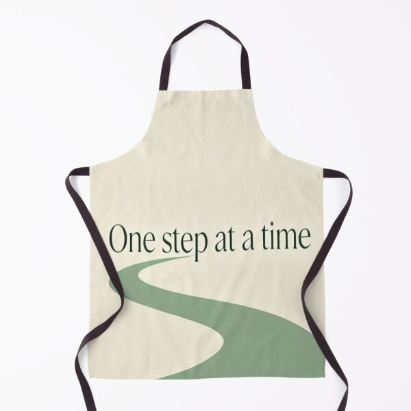 Item preview, One Step at a Time – Minimalist Path Illustration with Motivational Quote designed and sold by Cristhian Almanza.