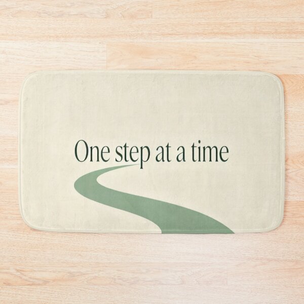 Item preview, One Step at a Time – Minimalist Path Illustration with Motivational Quote designed and sold by Cristhian Almanza.