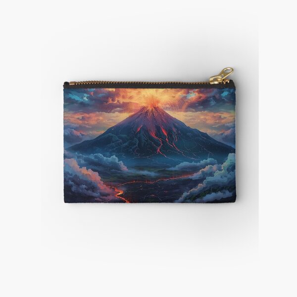 Item preview, Colorful Volcano Fractal Storm designed and sold by Glitchart66.
