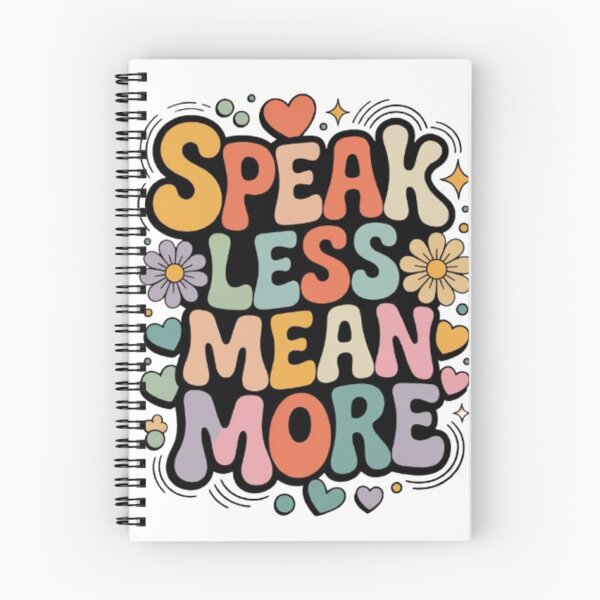 Item preview, Speak Less, Mean More — Quiet Confidence designed and sold by NewUSShop.