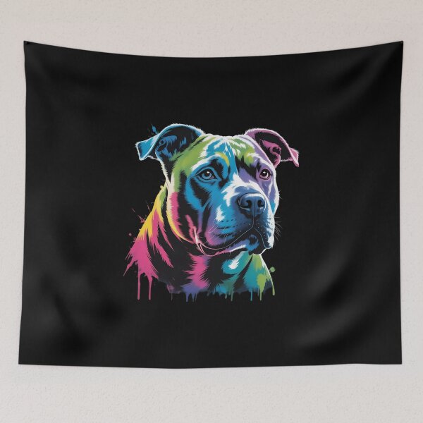 Item preview, Pit Bull Mom Dog Lover Colorful Artistic Pitbull Owner  designed and sold by IdunayaStore.