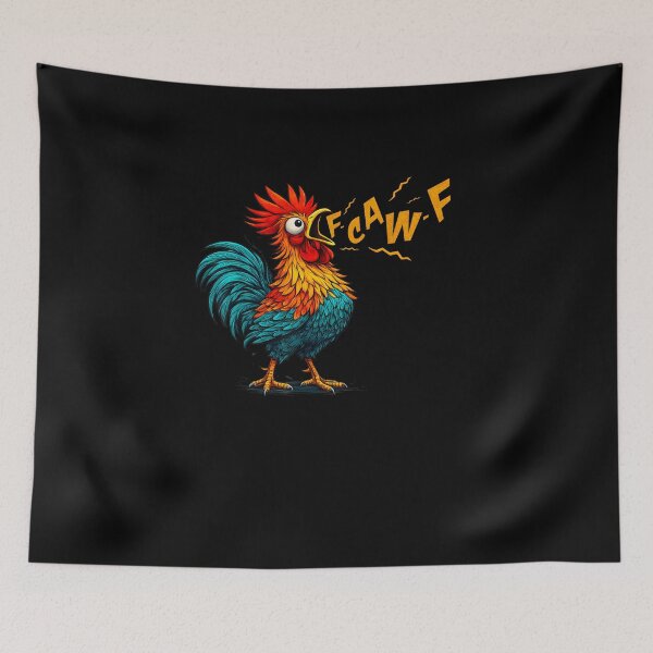 Item preview, Funny Bird Fcawf Chicken F Caw F Rooster Whisperer Fawk Off  designed and sold by Juansustait.