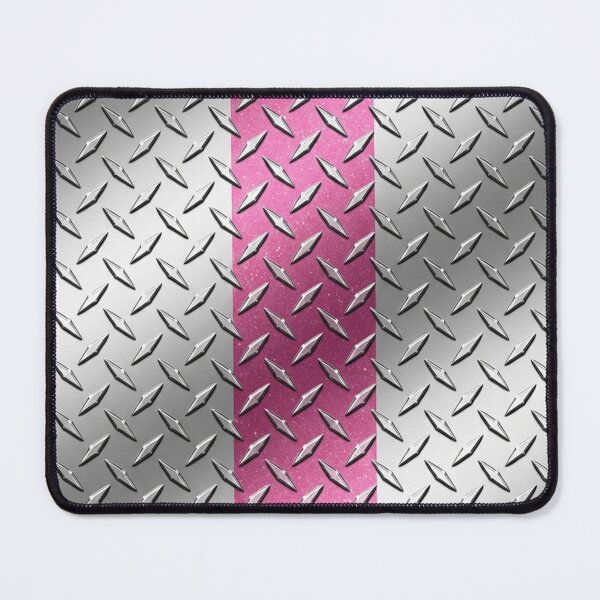 Item preview, Forged Tread: 4-Way Industrial Steel PHONE CASE (PINK RACING) designed and sold by CleverCulture.