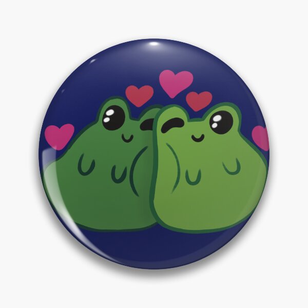 Item preview, Frogs in love designed and sold by PolacaDoodles.