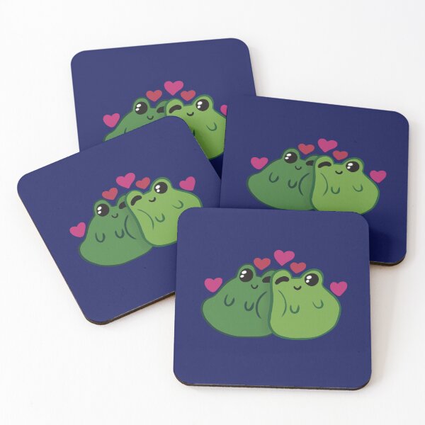 Item preview, Frogs in love designed and sold by PolacaDoodles.