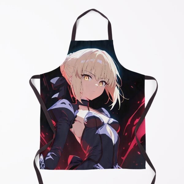 Item preview, Saber Alter Dark Flame Fate Stay Night Anime Girl designed and sold by TorbenKuhano.