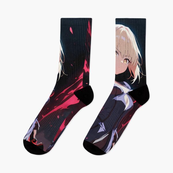 Item preview, Saber Alter Dark Flame Fate Stay Night Anime Girl designed and sold by TorbenKuhano.