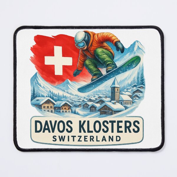 Item preview, Klosters Ski Resort, Switzerland designed and sold by ryanapples2.