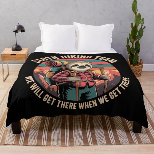 Item preview, Sloth Hiking Team We'll get There When we get There designed and sold by CruelShadesSt.